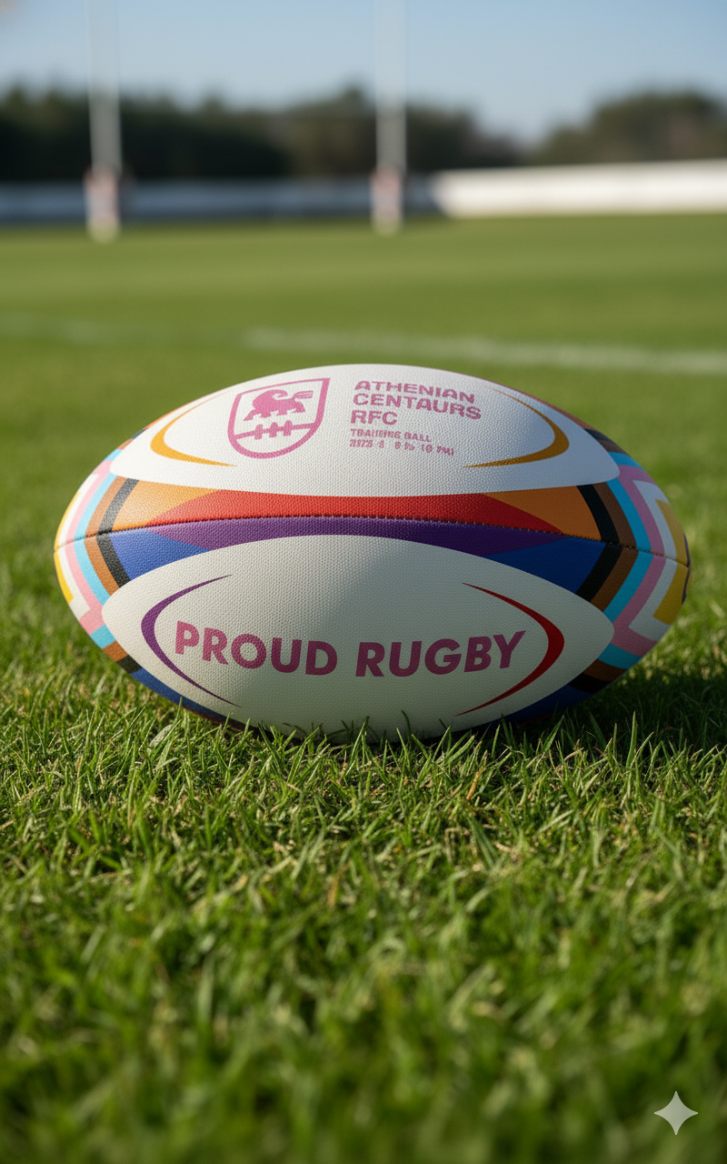 Centaurs Proud Rugby Ball